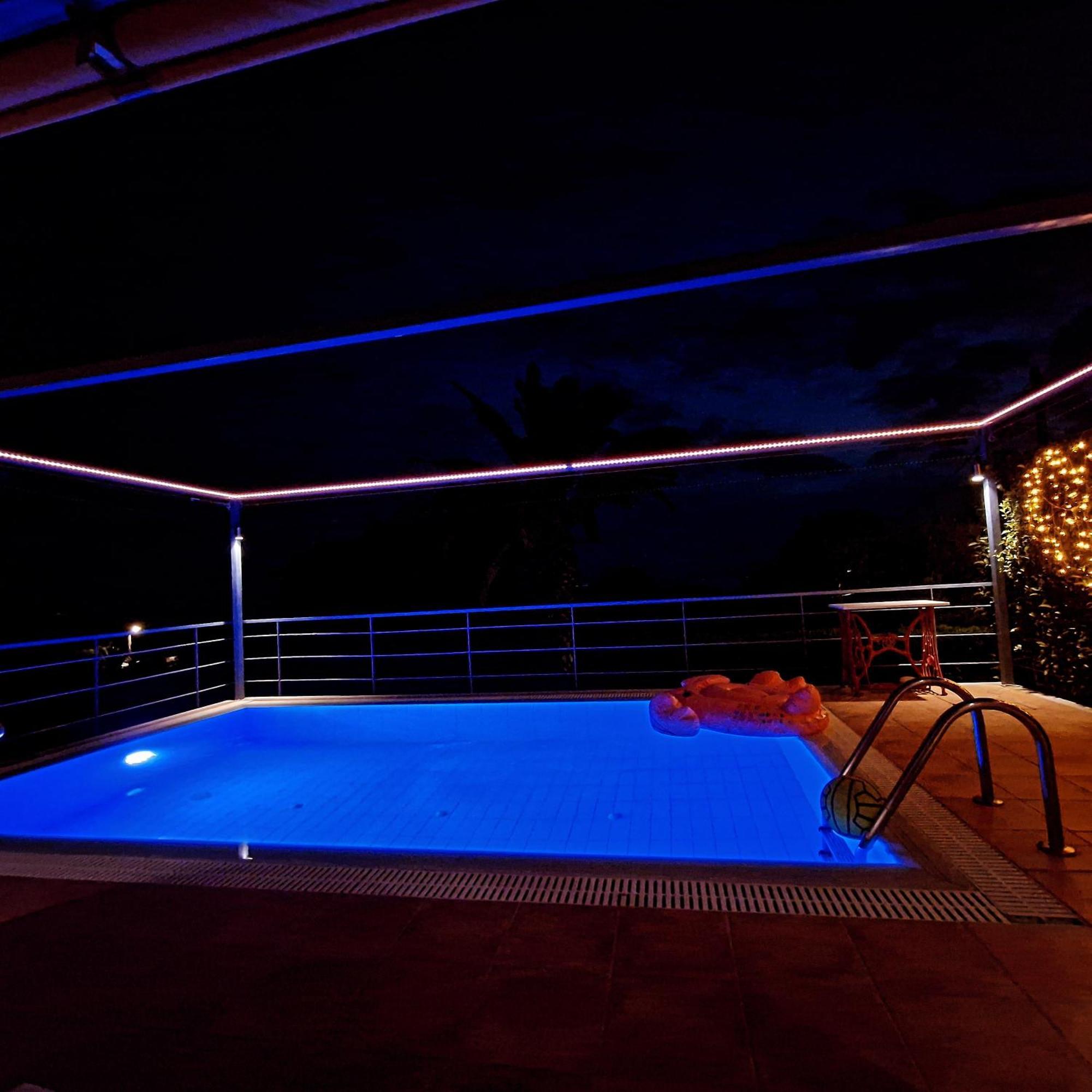 Cozy Small Smart Villa With Private Pool Mikri Mantineia กาลามาตา ภายนอก รูปภาพ